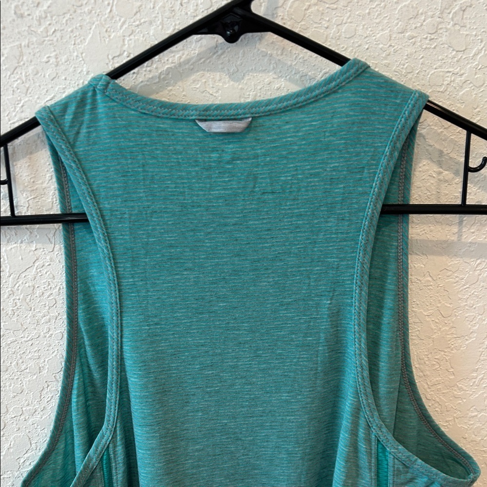 Toad&Co Turquoise Tank Top - Picture 6 of 9